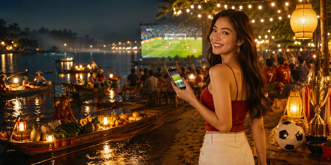 Không khí Đà Lạt về đêm gợi ý xem bóng đá mobile khi đi du lịch
